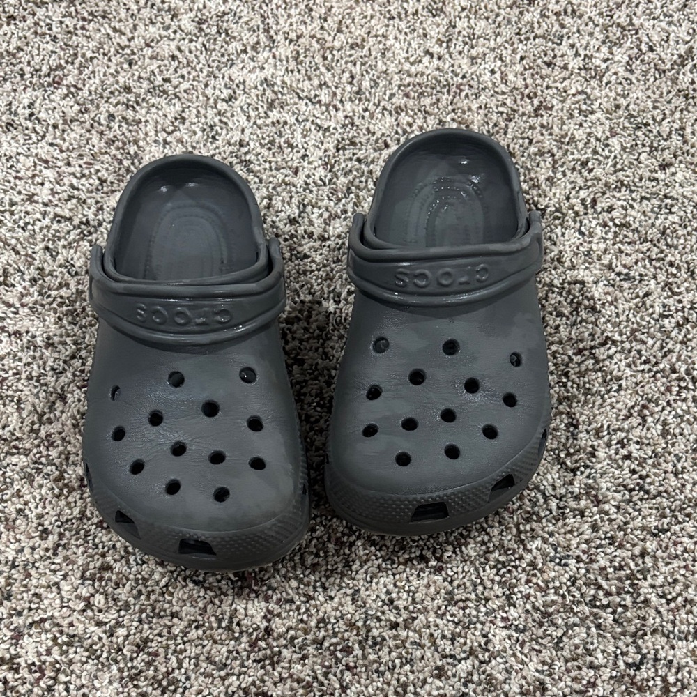 Crocs Kids Classic Clog - Gray